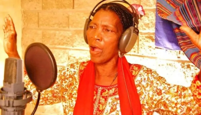 Ceferina Banquez, cantante.