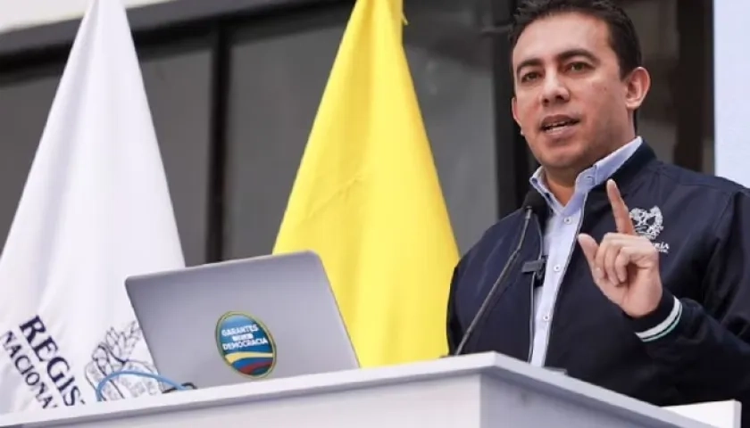 Alexander Vega Rocha, Registrador Nacional del Estado Civil.