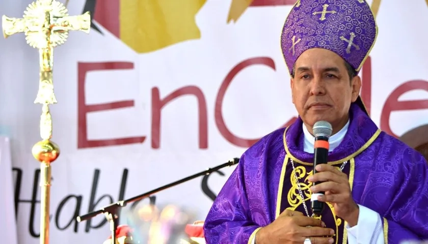 El arzobispo de Barranquilla, monseñor Pablo Emiro Salas.