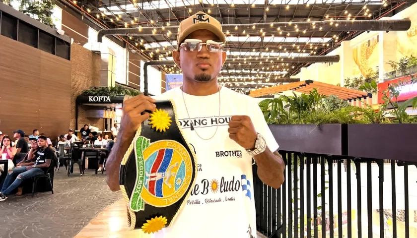 Alan 'El Potro' Baleta buscará el título welter de la World Boxing League ante Yefri Martínez. 