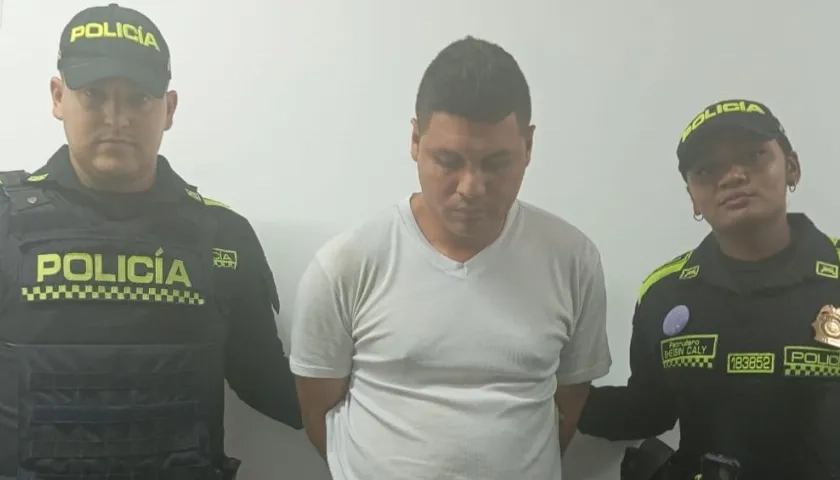 Jean Pierre Cardozo Padilla, capturado.