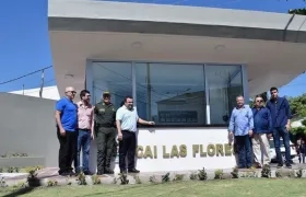 CAI Las Flores fue inaugurado este viernes por Chistian Daes, COO de Tecnoglass, empresa que donó todo para su puesta en marcha.