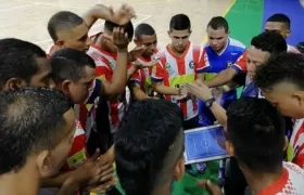 Jugadores del Independiente Barranquilla. 
