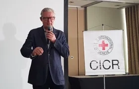Christoph Harnisch, jefe de la delegación del Comité Internacional de la Cruz Roja (CICR).