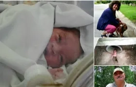 La bebé fue hallada en una alcantarilla en Sudáfrica.