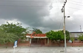 Fachada de la sede del Centro de Capacitación Especial, Cencaes, en Soledad.