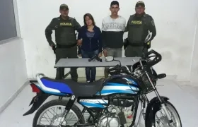  Alexandra Patricia Caballero Hernández, alias 'La mona', y Juan Andrés Rodelo Charris, capturados.