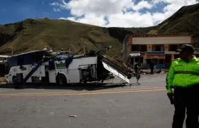 Varias irregularidades detectaron las autoridades en el bus accidentado en Ecuador.