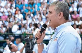 El Presidente Duque hizo el anuncio el sábado en Socorro, Santander.