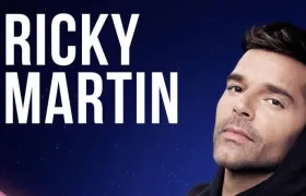 Ricky Martin, cantante puertorriqueño.