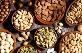  Los beneficios que describe este estudio se observaron en el grupo que declaró un mayor consumo de frutos secos.