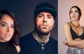 Becky G. y Nicky Jam ofrecerán un concierto en Bogotá, a donde ha sido invitada Salomé.