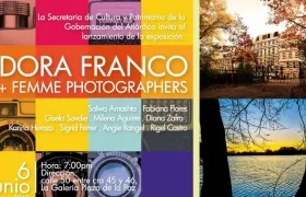 Encabeza esta muestra la obra de Dora Franco, reconocida fotógrafa.