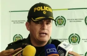 El subcomandante de la Policía Metropolitana de Barranquilla, Engelbert Grijalba