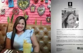 Julieth Del Carmen Urueta Hernández y la denuncia de su desaparición.