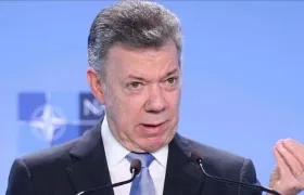 Juan Manuel Santos, expresidente de Colombia y nobel de paz.