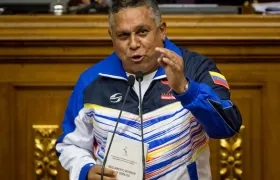 En la imagen, el diputado chavista Pedro Carreño. 