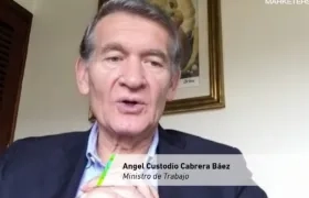Ángel Custodio Cabrera Báez, ministro de Trabajo.