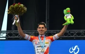 Miguel Florez, ciclista colombiano. 