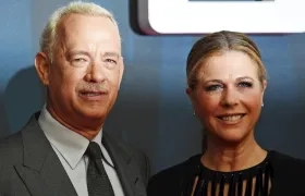 Tom Hanks y su esposa Rita Wilson.