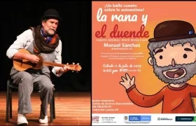 Manuel Sánchez narrará “La rana y el duende”.