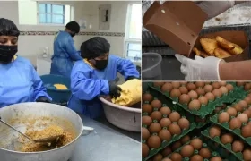 El proceso de elaboración de las arepas de huevo tiene control de calidad.