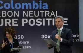 El Ministro de Ambiente, Carlos Eduardo Correa.