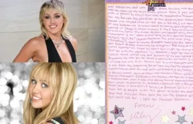 Miley Cyrus se hizo famosa con Hannah Montana.