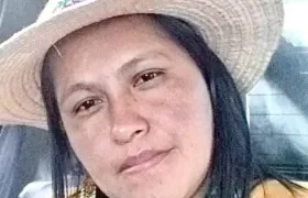 Sandra Liliana Peña, gobernadora indígena.
