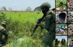 El pasado viernes, Hernández indicó que las autoridades venezolanos desactivaron una docena de artefactos explosivos en Apure.,