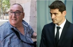 Santos Márquez e Iker Casillas. 