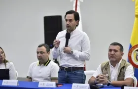 El Ministro de Minas, Diego Mesa Puyo.