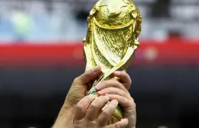 Trofeo de la Copa del Mundo. 