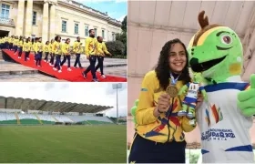 El Estadio Armando Maestre verá desfilar a la delegación de Colombia. 