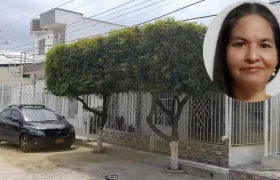Olga Lucía Barros fue atacada a cuchillo por su pareja al interior de su vivienda. 