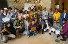 Actores del Carnaval de Barranquilla 2022.
