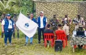 Adolescentes liberados por Disidencias de las FARC.