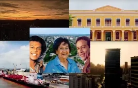 Joe Arroyo, Esthercita Forero, Diomedes Díaz, imágenes de Barranquilla