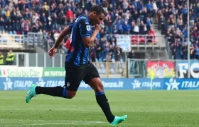 Luis Fernando Muriel marcó el 3-1 para el Atalanta en el minuto 55. 