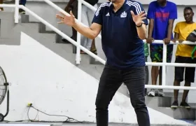 Tomás Díaz, entrenador de Titanes de Barranquilla. 