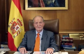 El rey emérito de España Juan Carlos I 