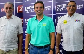 Eduardo Verano, Alfredo Varela y Antonio Bohórquez