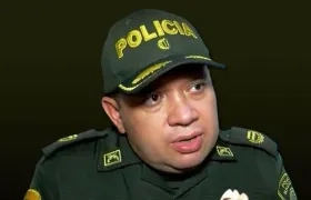El coronel de la Policía, Carlos Alberto Feria.