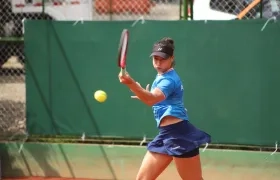 María Fernanda Herazo, tenista de Atlántico. 