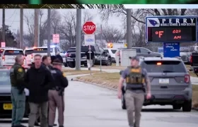 El tiroteo sucedió en una escuela secundaria de Iowa.