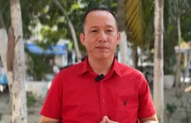 El Director de Tránsito de Soledad, Gerson Balza Corrales. 