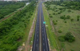 La autopista Barranquilla-Cartagena