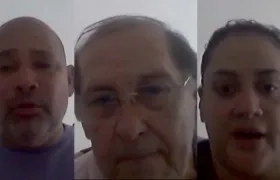 Ever Edinson Castro, Augusto Osorio Berdugo y Diana Patricia Molina. 