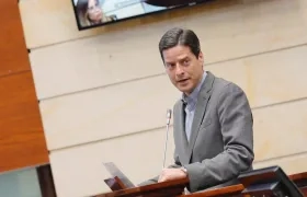 Mauricio Gómez, senador liberal. 