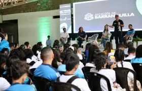 El alcalde Alejandro Char lanzó el programa ‘Más educación, más innovación’.